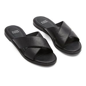 Eileen Fisher cape sandals NEW never worn